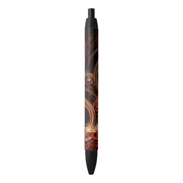 Stylo Noir Le son de la musique Art Abstrait (devant Vertical)