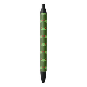 Stylo Noir Le visage de la grenouille