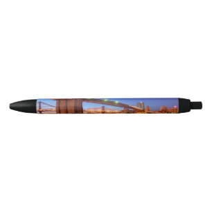 Stylo Noir L'East River, pont de Brooklyn, Manhattan