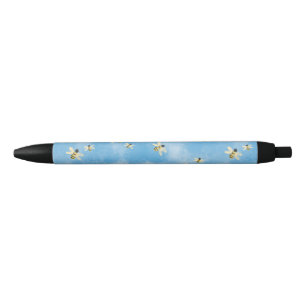 Stylo Noir Les Abeilles Dans Le Ciel