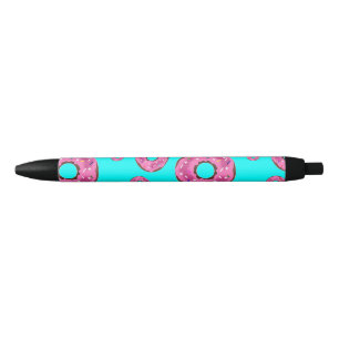 Stylo Noir Les beignets de crème rose