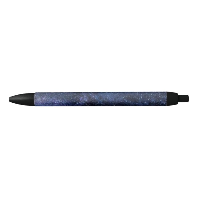 Stylo Noir Les étoiles dans la voie lactée (Devant)
