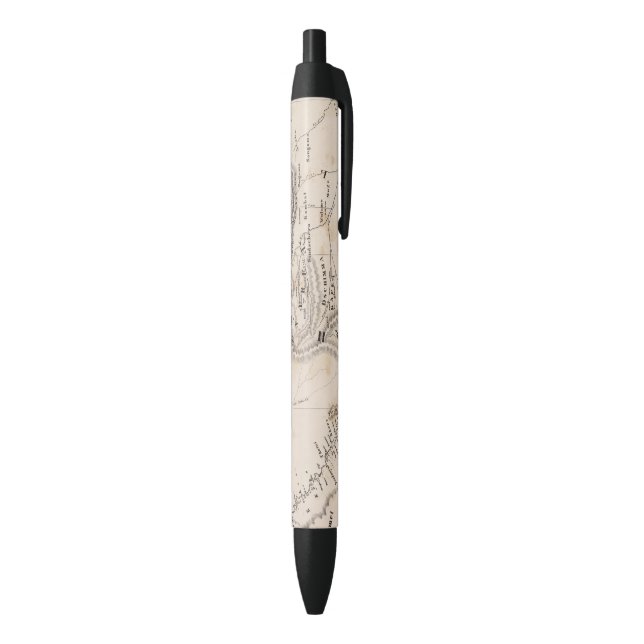 Stylo Noir L'Ethiopie, Somalie, Afrique (Bas (Vertical))