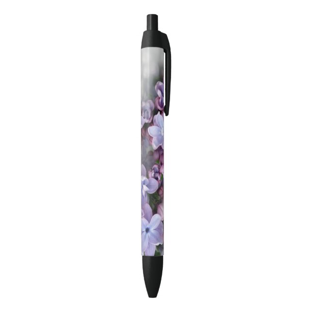 Stylo Noir Lilac fleurit (Bas (Vertical))