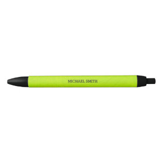 Stylo Noir Lime verte abstract