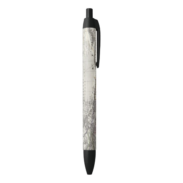 Stylo Noir L'Inde et la Chine (Bas (Vertical))