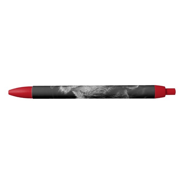 Stylo Noir lion (Devant)