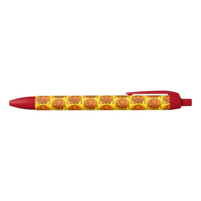 Stylo Noir Lion (Haut)