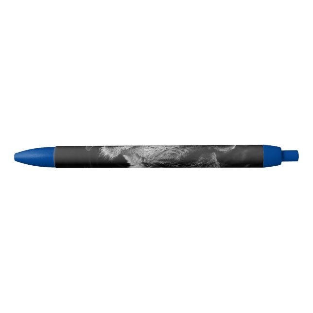 Stylo Noir lion (Devant)