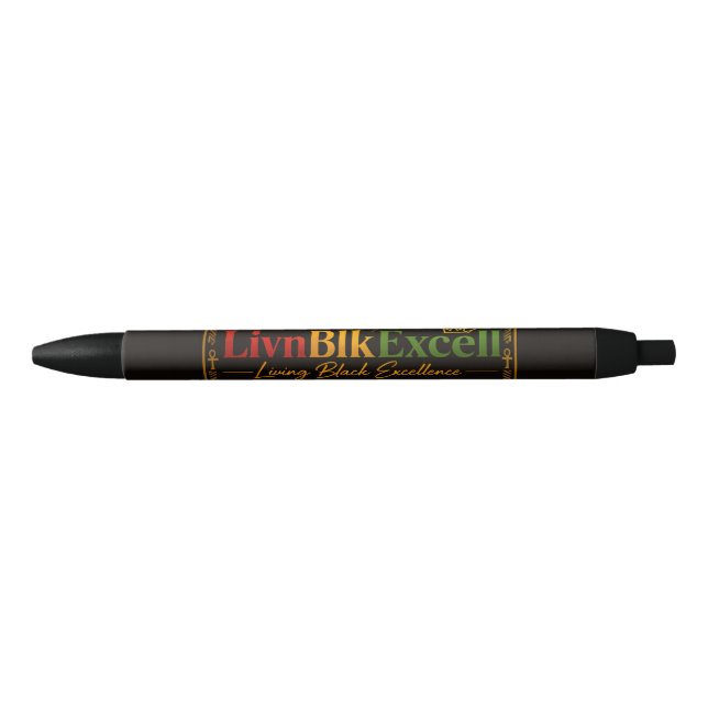 Stylo Noir LivnBlkExcell Thème (Devant)