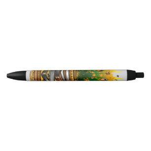 Stylo Noir Livres à ananas
