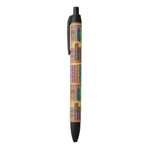 Stylo Noir Livres de bibliothèque