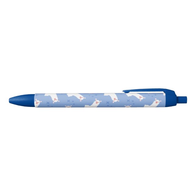 Stylo Noir Llamas (Haut)