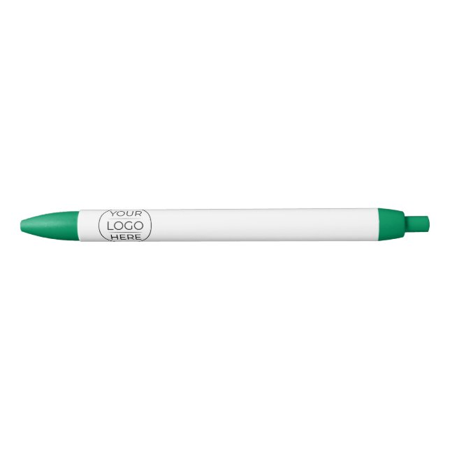 Stylo Noir Logo de marque d'entreprise moderne  (Devant)