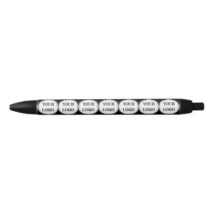 Stylo Noir Logo de marque noire Entreprise