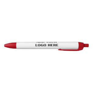 Stylo Noir Logo d'entreprise Cadeau de reconnaissance ou prom