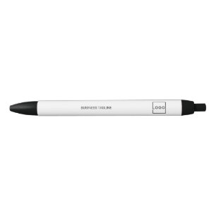 Stylo Noir Logo d'entreprise personnalisé