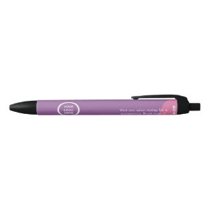 Stylo Noir Logo d'entreprise Promotionnel Marketing d'entrepr