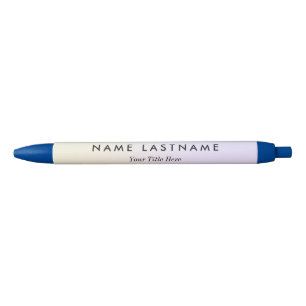 Stylo Noir Logo d'entreprise promotionnel moderne