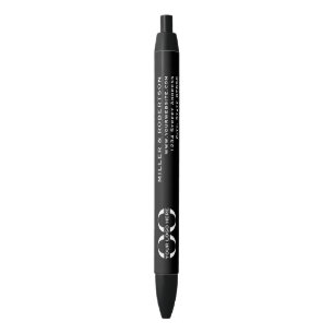 Stylo Noir Logo professionnel Black White Company