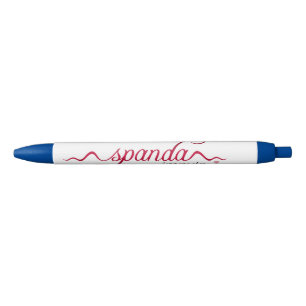 Stylo Noir Logo Spanda