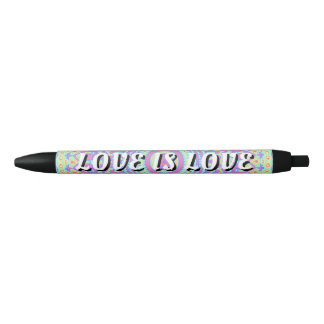 Stylo Noir Love Is Love Fierté
