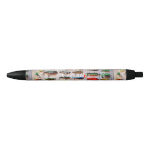 Stylo Noir Lures de pêche classique Thunder_Cove