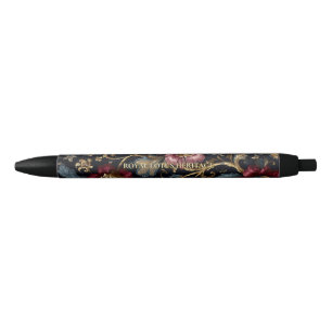 Stylo Noir Luxury Indian Floral Vintage Royal