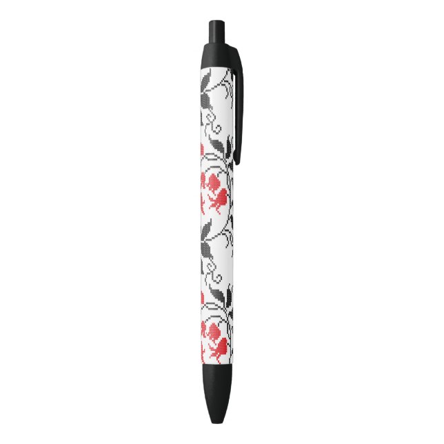 Stylo Noir Lys Red May (Bas (Vertical))