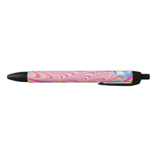 Stylo Noir MACRAME'- Image Abstraite colorée de l'art fractal