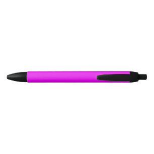 Stylo Noir Magenta brillant, élégant, chic et amusant couleur
