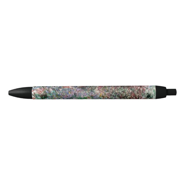 Stylo Noir Maison des Roses par Claude Monet (Devant)