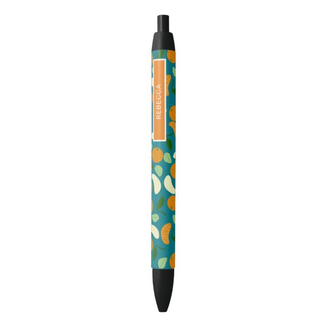 Stylo Noir Manderin Citrus (devant Vertical)