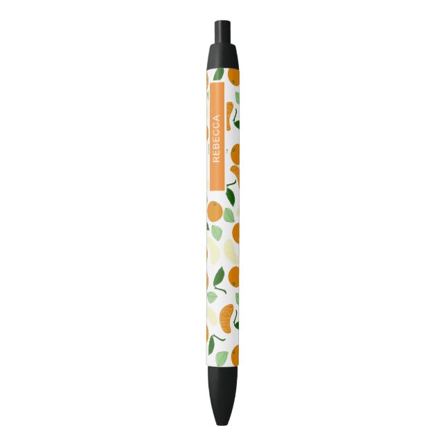Stylo Noir Manderin Citrus (devant Vertical)