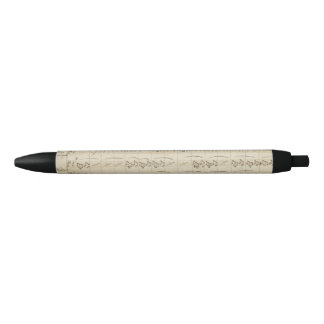 Stylo Noir Manuscrit de musique de concert de violon de