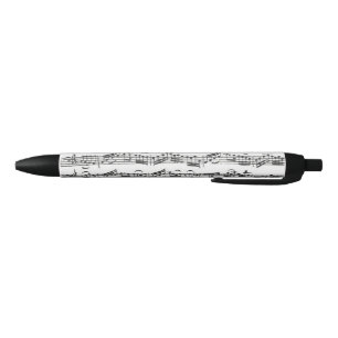 Stylo Noir Manuscrit de musique de suite de violoncelle de