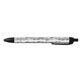 Stylo Noir Manuscrit de musique de suite de violoncelle de