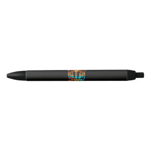 Stylo Noir Mari et Femme Partenaires de Voyage pour la Vie Pl