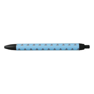 Stylo Noir Marin! Navire de navigation bleu