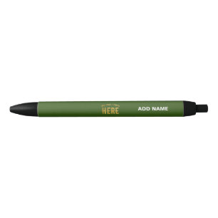 STYLO NOIR MARQUE MODERNE MODERNE VERTE DE FORÊT MODERNE VÉRI