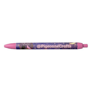 Stylo Noir Marque Pigeonne Crafts