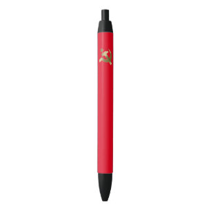 Stylo Noir Marteau et faucille