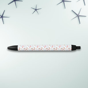 Stylo Noir Médecin Infirmière Équipement Médical