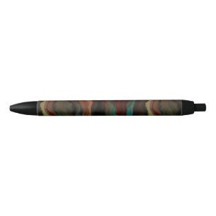 Stylo Noir Mélange de couleurs sud-ouest
