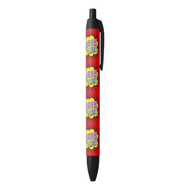 Stylo Noir Merci (Bas (Vertical))