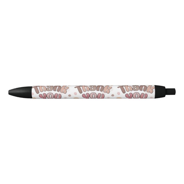 Stylo Noir Merci (Devant)