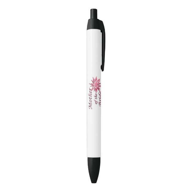 Stylo Noir Mère de la mariée rose (Bas (Vertical))