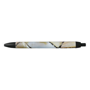 Stylo Noir Mère de Pearl Design