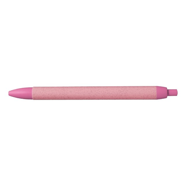 Stylo Noir Messe rose chaud (Devant)