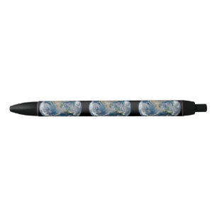 Stylo Noir Mettez à la terre notre monde
